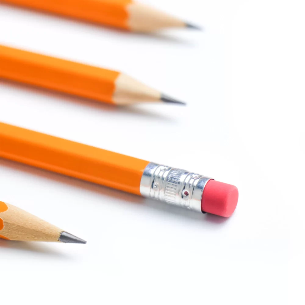 custom Hexagonal Pencil with Eraser