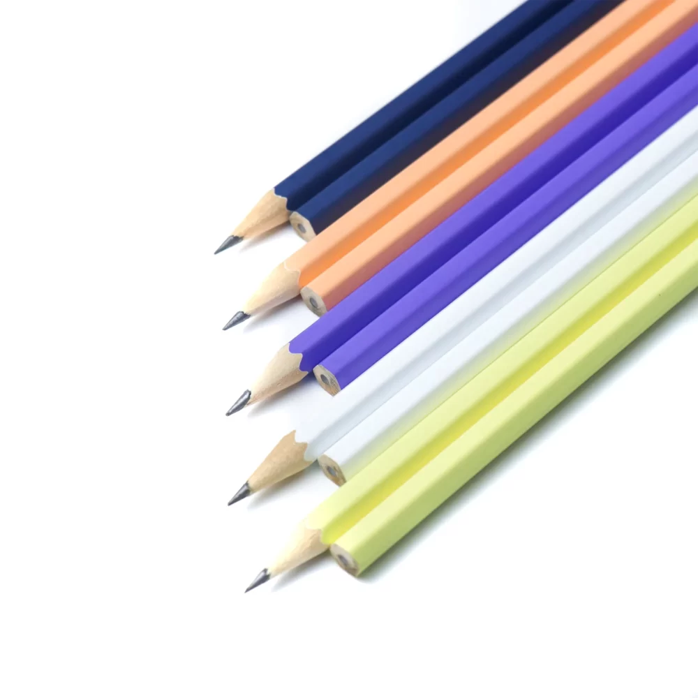 Custom colored pencil with eraser 2