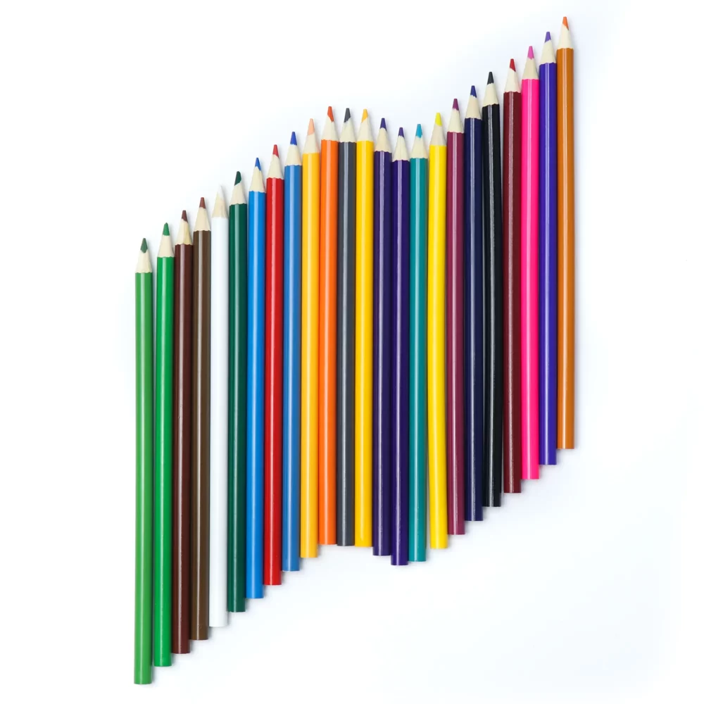 Round colored pencils manufacturer