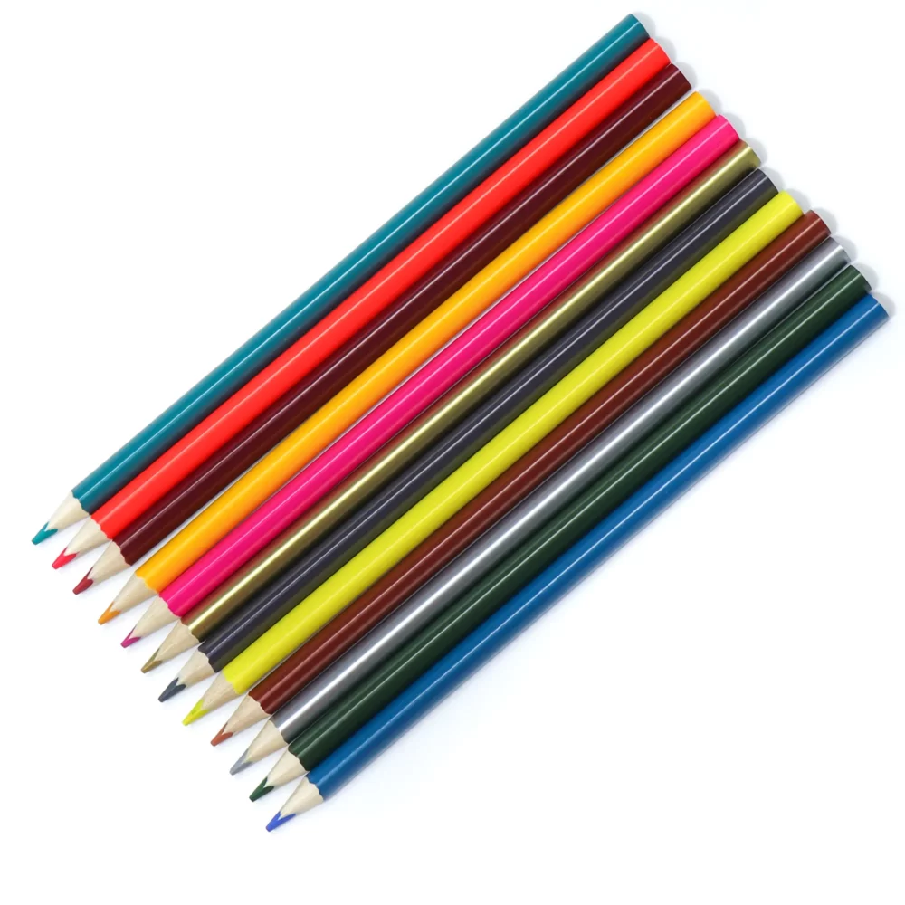 Rounded Triangle Colored Pencils
