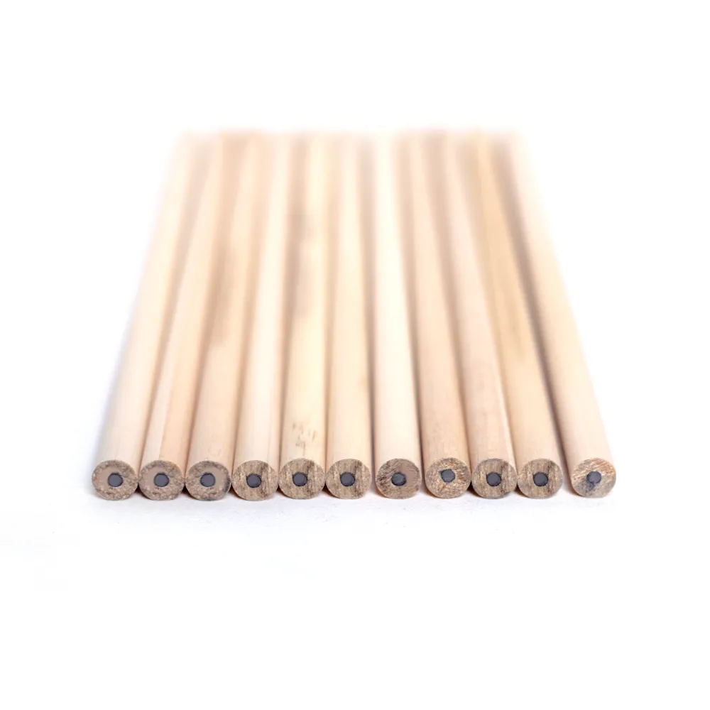 Unpainted Natural Wood Pencils