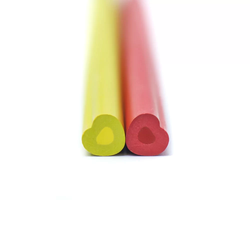 heart shaped colored Gift pencil